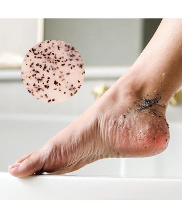 Bare August Foot Scrub - Natural Exfoliating Treatment for Soft & Smooth Feet - Pedicure Care for Women & Men - 3.4 fl oz - Buy Online on GoSupps.com