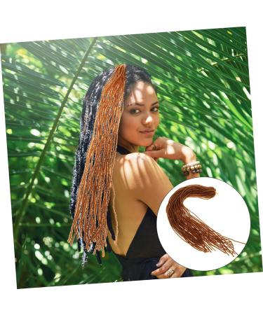 SKISUNO Dirty Little Braids Hair Wig Natural Wig Long Dreadlocks Wig Extenstions Women Hairpiece Extensions Synthetic Dreadlock Extensions Men Wig Fashion Hairpiece Dreadlocks 90X8CM Brown - Buy Online on GoSupps.com
