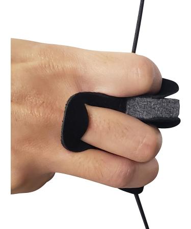 SAS Suede & Leather Finger Tab Archery Bow Shooting Youth Adult RH & LH - Large Right - Buy Online on GoSupps.com
