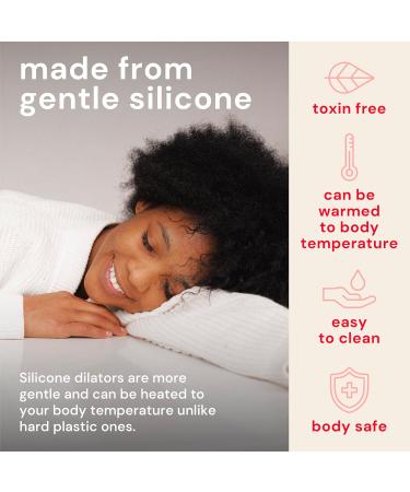 Bodyotics Silicone Pelvic Floor Muscle Trainer Set of 5 - Women's Dilators for Effective Release and Strengthening - Bodyotics - Buy Online on GoSupps.com