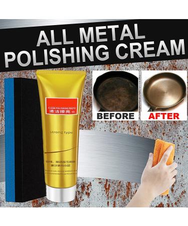 Instashine Metal Polish Cream Ultimate Metal Polish Cream Instashine Aluminum Copper All Metal Polish Cream Stainless Steel Ceramic Watch Polishing Paste (5pcs) - Buy Online on GoSupps.com