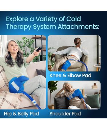 Buy PhysioNatural Connection Type B Shoulder Pad | Quick Connect & Disconnect Couplings for Post-Operative Care - International Shipping - Buy Online on GoSupps.com