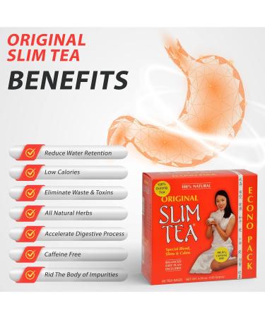  Hobe Labs Hobe Labs Slim Tea Original 60 Count by Hobe Labs - Buy Online on GoSupps.com
