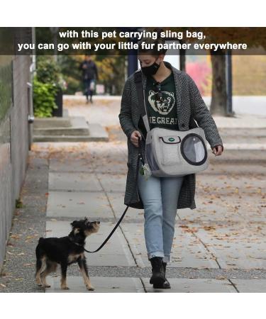 Ownpets Pet Sling Carrier - Comfortable & Adjustable for Cats and Dogs - Ideal for Airline Travel and Outdoor Adventures - Buy Online on GoSupps.com