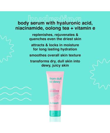 B.Fresh Daily Moisturizing Body Lotion - Hydrating Serum for Dewy Skin | Hyaluronic Acid Ceramides & Vitamin E | 8 Fl oz | International Shipping - Buy Online on GoSupps.com