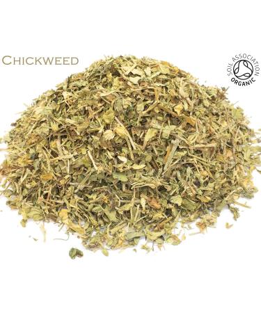 Organic Chickweed Pure Herbal Infusion (25 Unbleached Tea Bags - 50g) - Buy Online on GoSupps.com
