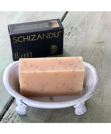 Organic Lemon Poppy Seed Bar Soap | 100% Pure Natural Exfoliating Luxury | Herbal Skin Detox with Essential Oils | 4 oz - Buy Online on GoSupps.com