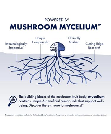 Host Defense Stamets 7 Mushroom Powder - 7 Species Blend - Mushroom Supplement for Immune Support with Royal Sun Blazei Cordyceps Reishi Maitake Lion's Mane Chaga & Mesima - 7 oz (133 Servings)* 7 Ounce (Pack of 1) - Buy Online on GoSupps.com