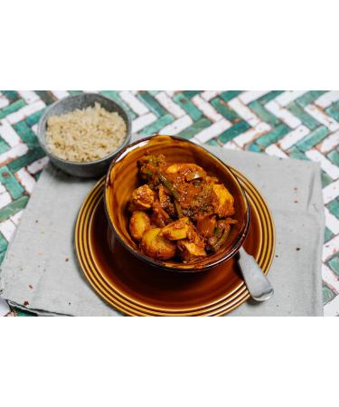 Berbere Tastesmiths Curry Kit with Fresh Ingredients to Make Authentic Indian Curry Recipe and Heat Guide Included | For 2-3 People - Buy Online on GoSupps.com