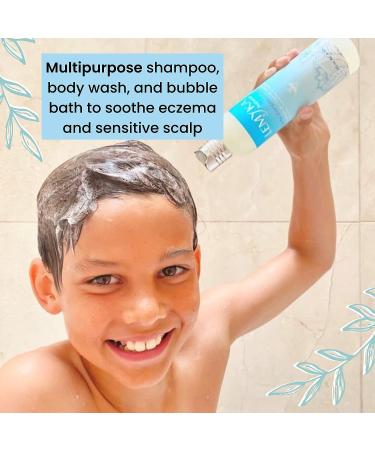 LEMYKA Gentle Shampoo for Kids - Natural Body Wash for Eczema-Prone Skin - Soothing Bath for Babies with Dry and Sensitive Skin - Buy Online on GoSupps.com
