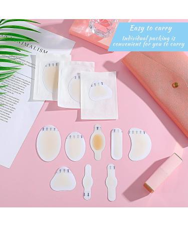 32-Piece Gel Blister Cushions & Guard Pads Set | Waterproof Hydrocolloid Bandages for Feet | Adhesive Gel Patches for Blister Relief on Fingers, Toes, Forefoot & Heel - Buy Online on GoSupps.com