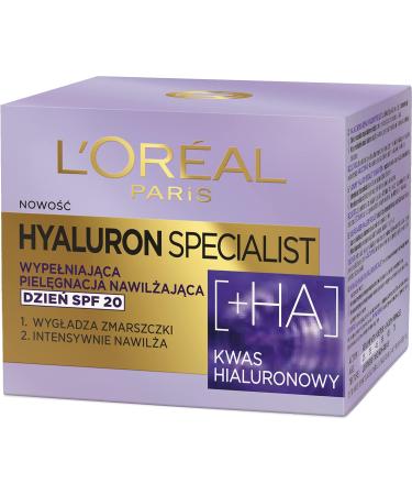 L'oreal Paris Hyaluron Specialist Day Cream Face SPF20 50 ml - Buy Online on GoSupps.com