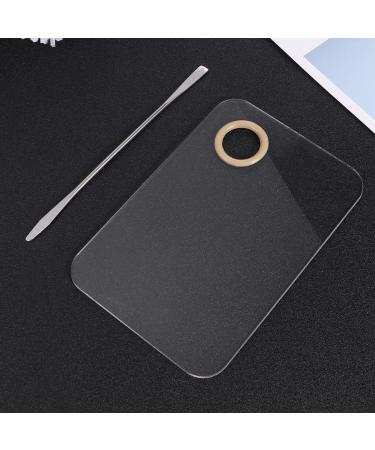 Clear Acrylic Nail Art Palette - 4 Stk Nail Color Tray for Makeup & Painting - Perfect for Artists & Manicure Kits - Buy Online on GoSupps.com