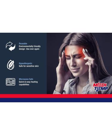 Medi-Temp Head-Neck Hot & Cold Compress Pad - Reusable 1 ea - Buy Online on GoSupps.com