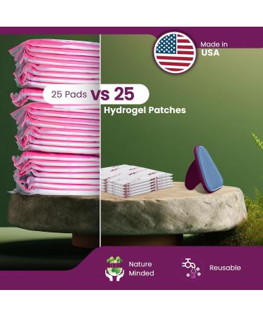 Bladder Leak Prevention Kit - Reusable Control Device & 25 Hydrogel Adhesive Patches for Ultimate Comfort - Buy Online on GoSupps.com