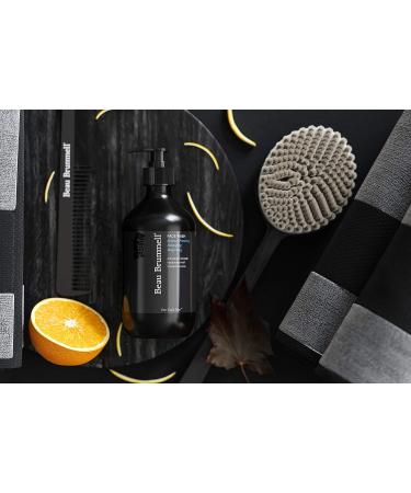 Beau Brummell Men's Foaming Face Wash with Activated Charcoal and Hyaluronic Acid - 8 oz | Prevent Acne and Control Oils | Made in USA - Buy Online on GoSupps.com