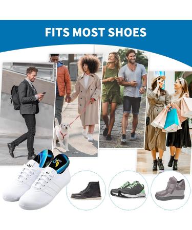 Insoles for Work Shoes - QBK 3/4 High Arch Support for Men & Women | Plantar Fasciitis Relief & Foot Pain Solutions - XL Size 46-48 - Buy Online on GoSupps.com