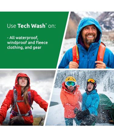 Nikwax Tech Wash Wash-In Cleaner - 1L - Buy Online on GoSupps.com