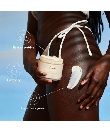 OUAI St. Barts Hair & Body Gift Set - Tropical-Scented Body Care for Women & Men - Includes Full Size Hydrating Body Cream & Travel Size Hair and Body Mist (2 Count) - Buy Online on GoSupps.com