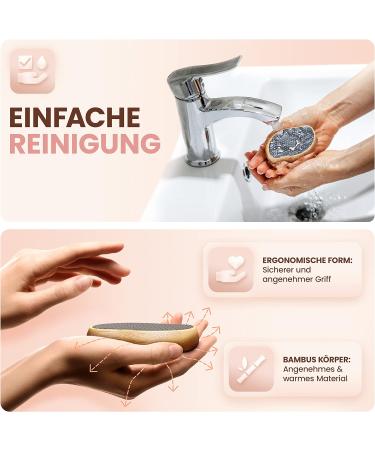 Premium Bambua Corneal Remover - 100% Anti-Cornea Effect for Beautiful Feet - Professional Nano Glass Pedicure Tool - Buy Online on GoSupps.com