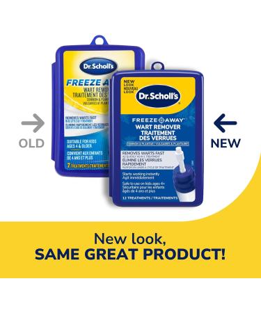 Dr. Scholl s FreezeAway Wart Remover 12 Applications // Doctor-Proven Therapy for Common and Plantar Warts 12 Count (Pack of 1) - Buy Online on GoSupps.com
