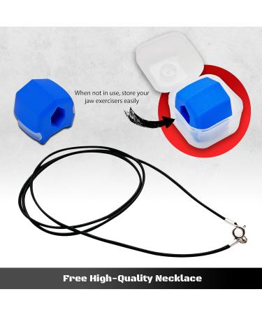 Jaw Exerciser To Reduce Double Chin Enhance & Define Your Jaw Slim & Tone Your Face Jaw Exercise Ball To Lift Chin & Neck Muscles (Large Size) - Buy Online on GoSupps.com