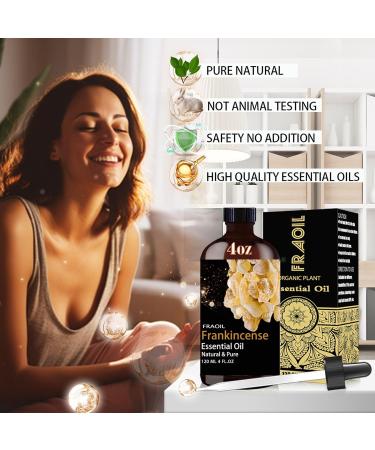 Lotus Essential Oil 16 Fl Oz and Frankincense Essential Oil 4 Fl Oz for Diffuser Humidifier Yoga Cleaning DIY Candle Soap Making Perfume Gift for Essential Oils - Buy Online on GoSupps.com