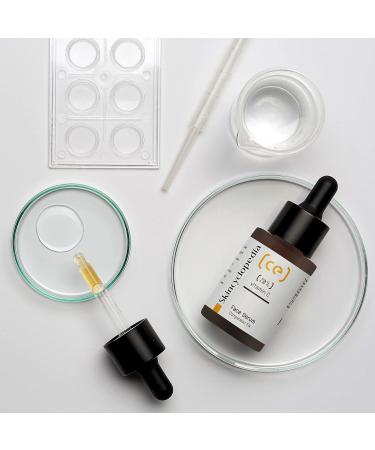 Skincyclopedia 20% Vitamin C Serum with Hyaluronic Acid - Spot Treatment for Acne Prone Dry and Oily Skin - Illuminating Face Moisturiser for Men and Women 30ml - Buy Online on GoSupps.com
