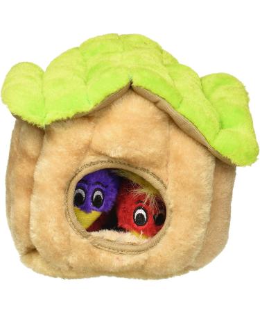Outward Hound Kyjen 31009 Hide A Bird Dog Toys Interactive Plush Squeak 4-Piece Toy Large Multicolor - Buy Online on GoSupps.com