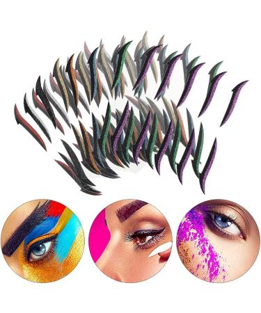 Healvian 40 Pairs Eyeliner Adhesive Stickers Stiker Stich Stickers Double Eyelid Tapes Decal Stickers Plastic - Buy Online on GoSupps.com