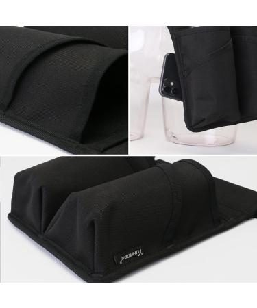 Tuhaoge Massage Bottle Bag - Dual Massage Oil Holster for Therapists | Black Lotion Carrier - Buy Online on GoSupps.com