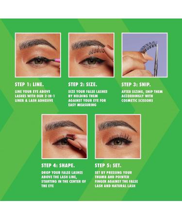 NYX Jumbo Lash! Vegan False Eyelashes - 12HR Wear, Reusable Fake Lashes - Fringe Glam Pair - Buy Online on GoSupps.com