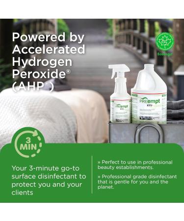PREempt Ready-To-Use One Step Disinfectant Cleaner - All Purpose Disinfectant for Salons Spas Clinics Studios (3.78 Liter) 3.78 l (Pack of 1) - Buy Online on GoSupps.com
