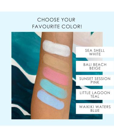 Aloha Sun Stick SPF 50+ (Blue) Sunscreen Stick Sun Block Stick for Face Sunscreen SPF 50 for Surfing Great Sun Cream for Kids & Outdoor Sports Sunscreen Plastic Free Packaging 20g - Buy Online on GoSupps.com