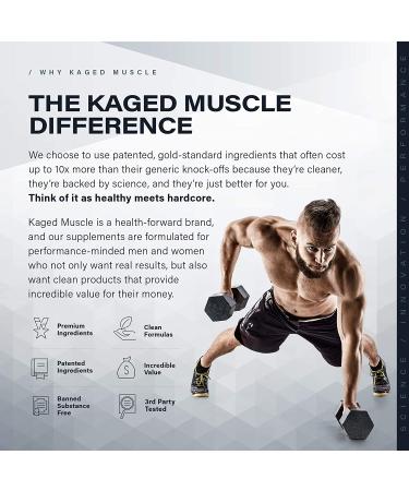 Buy Kaged Muscle PRE-KAGED Premium Pre-Workout - Grape Flavor (1.27 lb) | Boost Energy & Performance - Buy Online on GoSupps.com