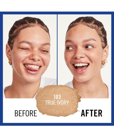 Rimmel London Match Perfection Foundation SPF 20 - 103 True Ivory 30ml | Buy Internationally at Your Store Name - Buy Online on GoSupps.com