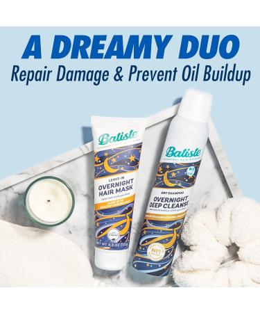 Buy Batiste Overnight Deep Conditioning Leave-In Hair Mask | Repair & Nourish Dry Hair | Infused with Vitamin E | 4.3oz - International Shipping Available - Buy Online on GoSupps.com