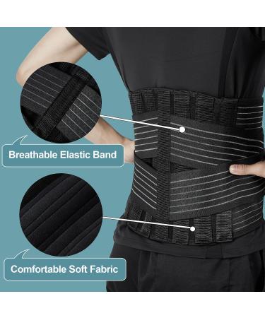 KEFIT Back Brace for Lower Back Pain Relief | Breathable Support for Sciatica Herniated Disc & Scoliosis | Unisex Medium Size - Buy Online on GoSupps.com