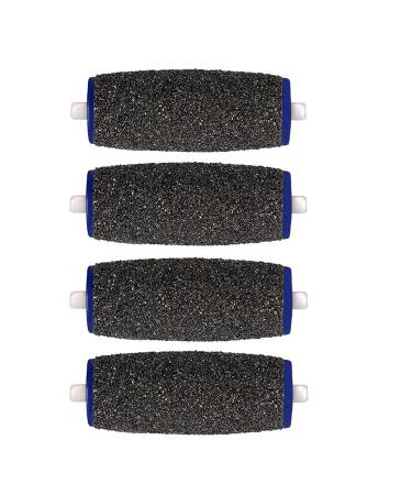 Extra Coarse Pedicure Refill Rollers Compatible With Amope Pedi Perfect Electronic Pedicure Foot File, 4-pack, Professional Grade Replacement Roller Heads