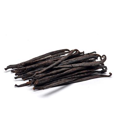 Slofoodgroup Grade B Vanilla Beans - 10 Premium Extract Pods for Homemade Vanilla Flavor, Powder, or Paste - Tahitian & Bourbon Type - 10 Count - Buy Online on GoSupps.com