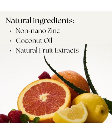 SPF 30 Mineral Sunscreen - Reef Friendly Vegan Water-Resistant Lotion for All Ages | No White Residue - 3.4 fl oz - Buy Online on GoSupps.com