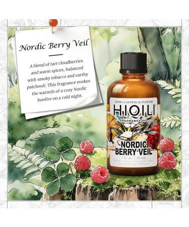 HIQILI 30ML Patchouli Essential Oil & 30ML Nordic Berry Veil Fragrance Oil for DIY Diffuser - Buy Online on GoSupps.com
