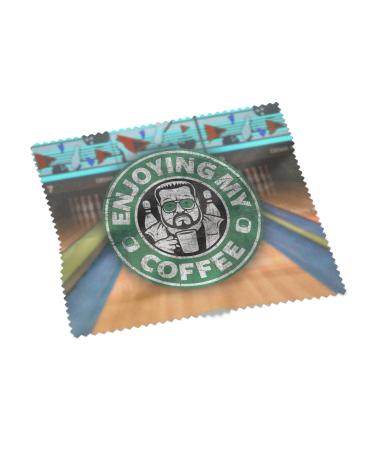 Urban Backwoods Walter Sobchak Coffee Microfiber Cloth Glasses Cleaning Cloth
