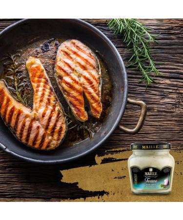 Maille Tartare Sauce 185g - Classic French Condiment (Pack of 2) - Buy Online on GoSupps.com