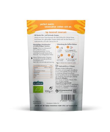 Koawach Spring Set - Organic Vegan Caffeine Cocoa with Guarana - Fairtrade Gift Set (4x100g) - Delicious Flavors - Buy Online on GoSupps.com