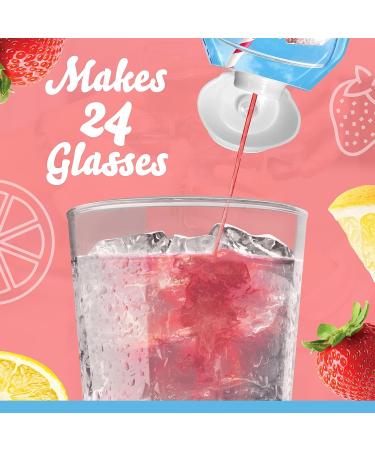 Crystal Light Liquid Strawberry Lemonade Naturally Flavored Drink Mix  1.62 fl oz Bottle Strawberry Lemonade 1.62 Fl Oz (Pack of 1) - Buy Online on GoSupps.com