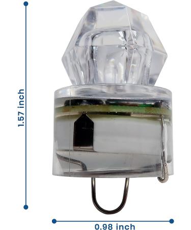 American Fishing Diamond Deep Drop Sea Fishing Light Kit - LED Strobe Fish Lures for Saltwater & Freshwater - 5 Pack Multi-Color (Disco) - Ideal for Swordfish & More - Rated Depth 3-280ft - Buy Online on GoSupps.com