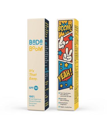 Bada Boom Mineral Translucent Sunscreen Powder - SPF 50 for Kids & Sensitive Skin | International Shipping Available - Buy Online on GoSupps.com