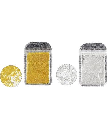 3D Nail Art Beads Nail Art Steel Balls Mini Metal Caviar Nails Beads Nail Balls Design for DIY Manicure Decorations Mini Nail Art Beads - Buy Online on GoSupps.com