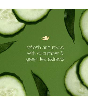 Dove Refreshing Body Wash - Cucumber & Green Tea, 22 oz (4 Count) | Revitalizes & Nourishes Skin, Eliminates Bacteria - Buy Online on GoSupps.com
